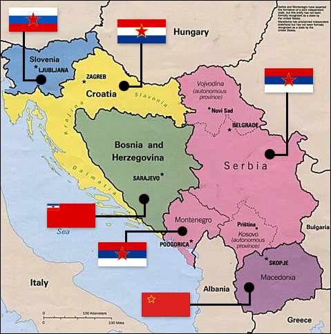 Former east germany map